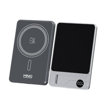 miniQ 台灣製造 超薄6in1輕量磁吸快充行動電源 5000mAh (CCC認證/手機/手錶/耳機)