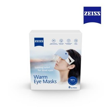 蔡司ZEISS蒸氣眼罩(可舒緩眼睛疲勞)/8入/Z012/盒