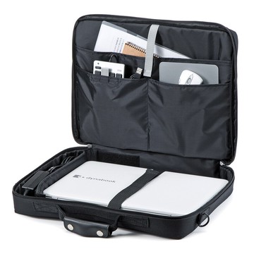 筆記本電腦包15.6英寸大開口大容量男包單肩手提包包公文包女士商務ipad上班斜挎分層手拿包輕簡約