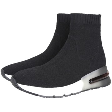 ASH Kyo 針織襪套漸層厚底運動鞋(黑色)