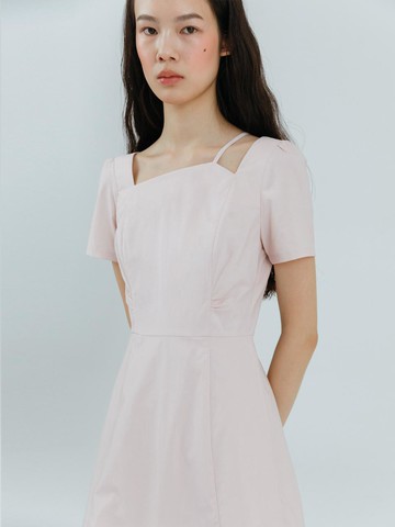 2-Way Strap Dress [Pink]