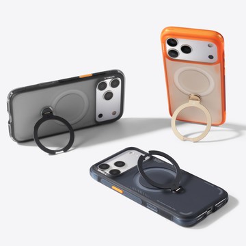 【iPhone 17系列】TORRAS Ostand Spin Air 相機鍵支架氣囊防摔殼