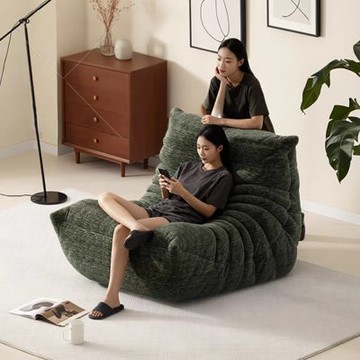 毛毛蟲沙發 懶人沙發 可躺可睡 原版加大款 休閒單人沙發 卧室客廳沙發