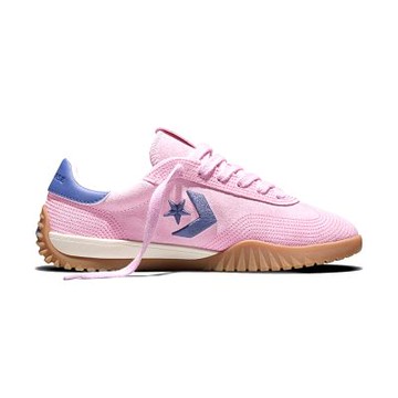 Converse Run Star Trainer Ox 女鞋 粉色 縫線絨面革 星形 復古 休閒鞋 A16076C