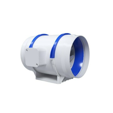 大風量斜流增壓管道風機廚房油煙通風機衛生間排風換氣扇抽風機[DD1218001]