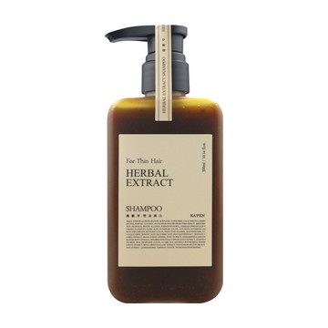 KA'FEN 卡氛 療癒草本 龍膽草豐盈護色洗髮精 淨化頭皮 恢復健康 細心呵護細軟髮質 蓬鬆髮根  300ml  1瓶