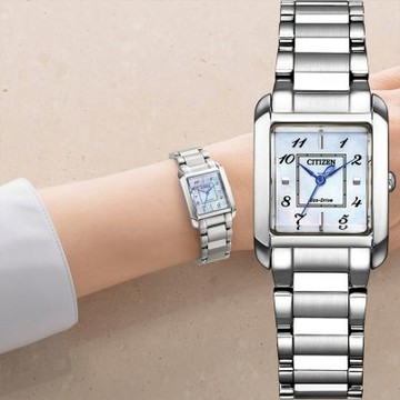 CITIZEN 星辰 L系列 光動能大三針珍珠貝女錶 開學換新季 送禮推薦 EW5600-87D