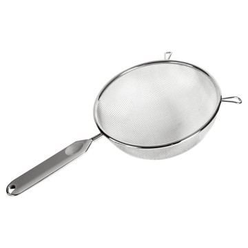 ibili 簡約可勾掛濾網 不鏽鋼材質 易清洗 廚房料理好幫手  15cm  1支