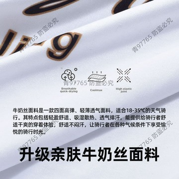 雲起車隊版騎行服 升級牛奶絲長袖上衣 四面高彈透氣速乾衣 專業公路中長途訓練 亞洲版型男款