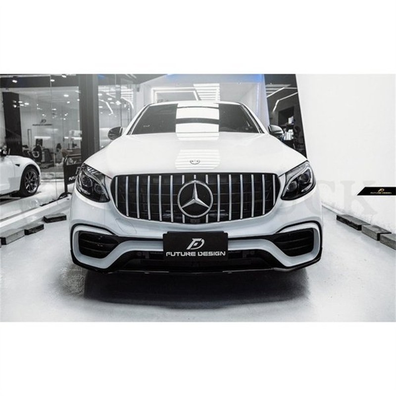 Benz メルセデス ベンツ Glc W253 C253 前期車 改造用 Glc63仕様 フロントバンパー パナメリカーナ グリル エアロ ボディー 通販 Lineポイント最大get Lineショッピング