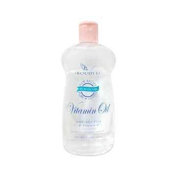 柔蝶 蘆薈維他命E潤膚油 600ml