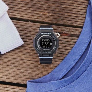 CASIO卡西歐 G-SHOCK GMD-B300-1 運動型藍芽電子錶 黑 43.8MM