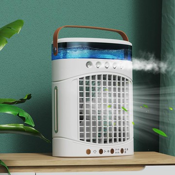 新品上市 多噴加濕器辦公室學生宿舍usb噴霧風扇小型電扇桌面冷風機   幸福驛站