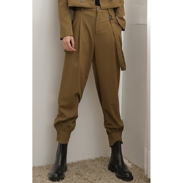 AVVJOY率性軍式西裝褲