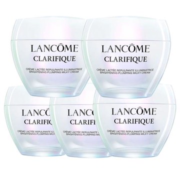 LANCOME蘭蔻 全新超極光亮白彈嫩保濕霜15ml*5入組-航空版