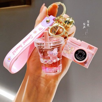 玲娜貝兒掛飾鑰匙扣可愛相機情侶書包林琳娜貝爾掛件鑰匙鏈包包掛