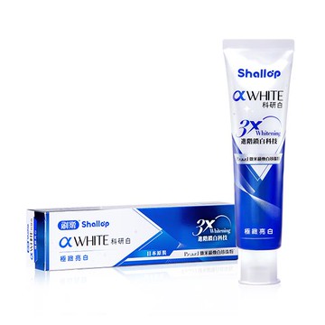 刷樂科研白牙膏120g-極緻亮白