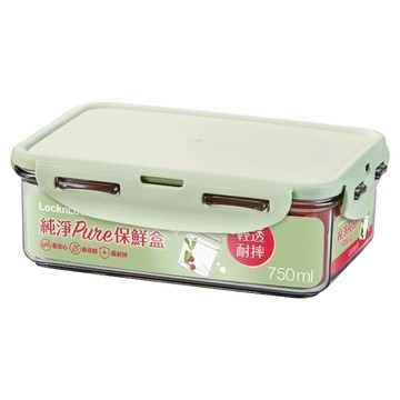 LocknLock 樂扣樂扣 純淨PURE保鮮盒 長方款 750ml  1入  1個