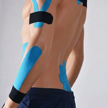 拉力/助力帶 【NINE STUDY】肌肉彈性貼布 5cm x 5m 肌貼 健身 運動 重訓(兩色任選)