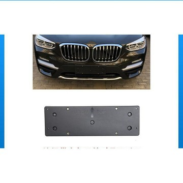 （新上）適用于BMWX3 G08前牌照板20i固定支架底座車牌架全新2018-2021年