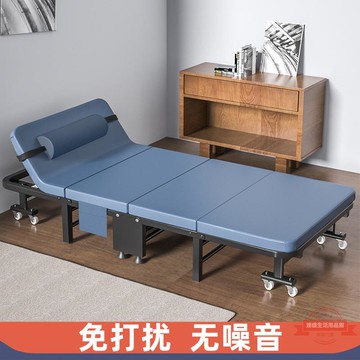 辦公室午休折疊床單人四折家用簡易硬板醫院陪護床睡覺午睡神器床