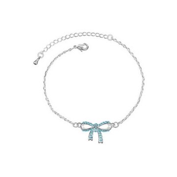 925純銀手鍊 水晶手環-時尚流行簡約百搭情人節生日禮物女飾品5色73jw24【獨家進口】【米蘭精品】