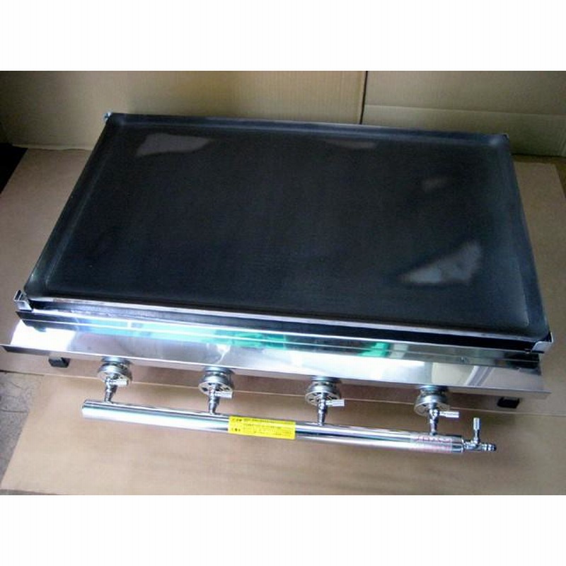 業務用 ガス式 プレス鉄板焼き器/グリドル TS-75 [トユ付