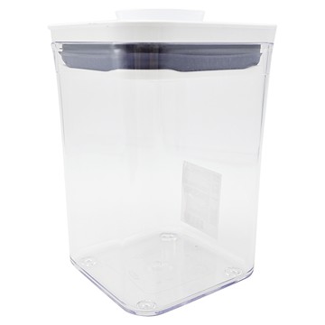 OXO POP 正方按壓保鮮盒  1個容器 + 1個蓋子  1個