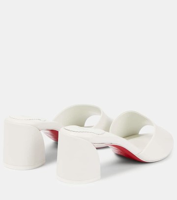 Christian Louboutin Jane 55 leather mules