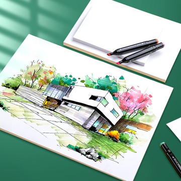 肯特紙a3繪圖紙漫畫原稿紙馬克筆紙a4畫紙兒童涂鴉素描紙學生手抄報專用紙素描彩鉛速寫紙手繪設計紙油畫棒紙