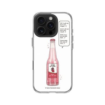 iPhone 16 Pro Clear Case（相機按鈕） 透明 - 保羅先生 Mr.Paul - 愛情釀的酒