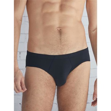 HOSA浩沙男士三角內褲棉莫代爾純色中腰青年打底小褲116611201