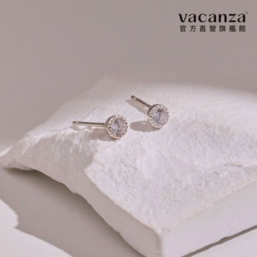 vacanza｜純銀｜小圓鑽‧純銀耳環 #新年飾品 #新年禮物