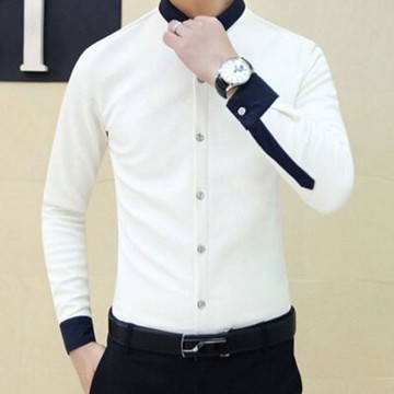 現貨+預購 長袖襯衫 加絨上衣-率性灑脫時髦自信男襯衣4色72am19【獨家進口】【米蘭精品】