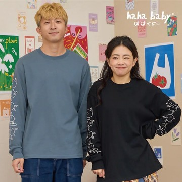 【hahababy】點點做運動-大人薄長袖