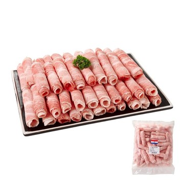 [家速配]巴拉圭豬梅花火鍋片(每包約1000g)