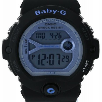 Baby-G 腕時計 デジタル 白 黄緑 3408 BG-6903 - メルカリ