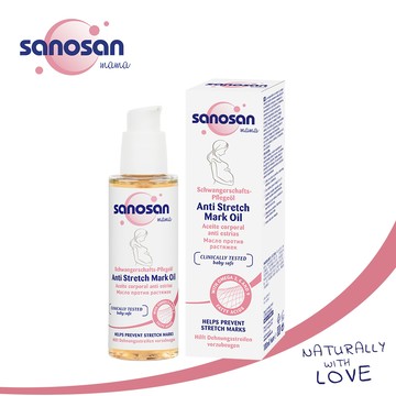 Sanosan珊諾-S孕女神植萃抗紋護理油-一入