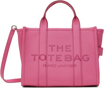Marc Jacobs 粉色 The Leather Medium 托特包