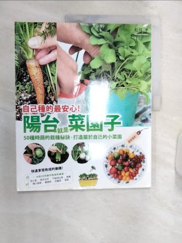 【書寶二手書T6／園藝_R4E】陽台就是菜園子_松井孝
