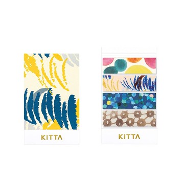 【KING JIM】KITTA隨身攜帶和紙膠帶 復刻版 月光 (kuuki設計款)
