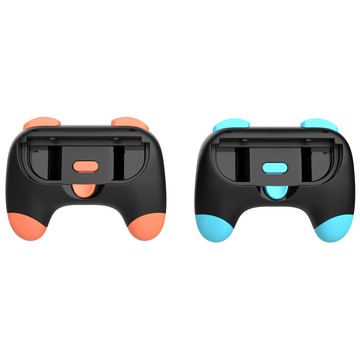 DOBE 雙色握把 Switch1/2代通用  黑橙藍  2個  TNS-3163S