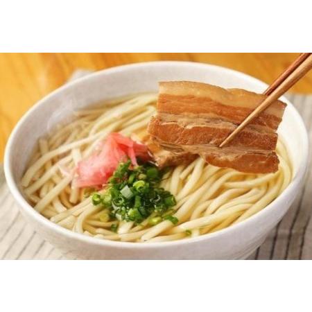 ふるさと納税 沖縄そば＆ソーキそば各２食セット　*県認定返礼品／沖縄そば* 沖縄県那覇市