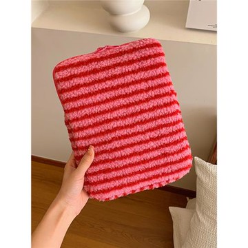 日韓內膽包秋冬羊羔毛絨防震平板iPad11寸保護套14寸筆記本電腦包
