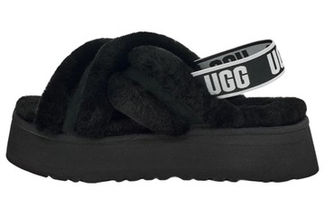 WMNS UGG DISCO CROSS SLIDE BLACK