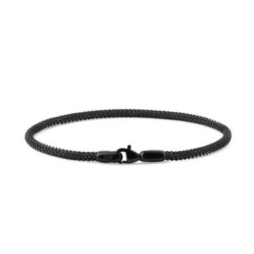 Daniel Wellington DW Tide Mesh 黑色手鍊17.5cm DW00400695