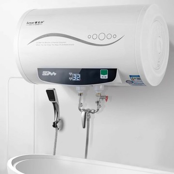 【台灣公司 可開發票】出口臺灣110V儲水式電熱水器家用橫式40L50L60L80L熱水器船用洗澡