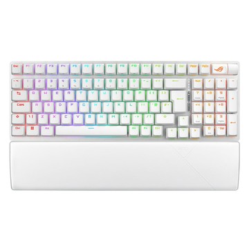 ASUS 華碩 無線電競鍵盤 原廠保固  ROG Strix Scope II 96  風暴軸  白色