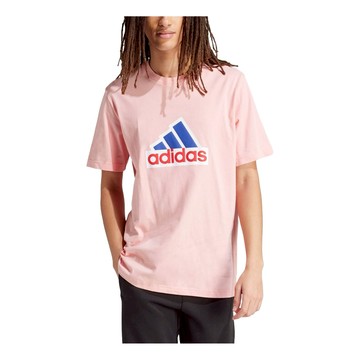 adidas Future Icons Badge of Sport T-shirt Asia Sizing 'Pink'