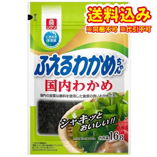 理研　ふえるわかめちゃん　国内わかめ　16g×10個